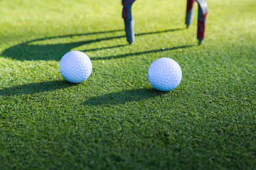 新緑のゴルフ場