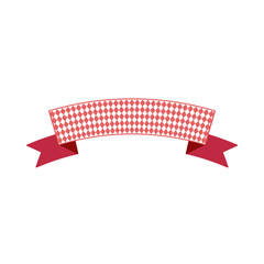Oktoberfest simple ribbon for banner and headline