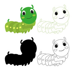 worksheet vector design for kid