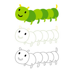 worksheet vector design for kid