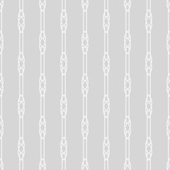 Geometric seamless pattern. Chain, lace