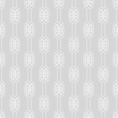 Geometric seamless pattern. Chain, lace