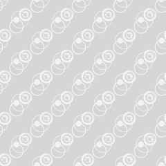 Geometric seamless pattern. Circles