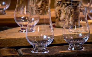 copas de cata de whisky