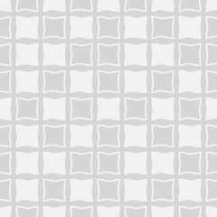 Geometric seamless pattern. Square with uneven edges