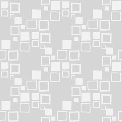 Obraz premium Geometric seamless pattern. Square with uneven edges