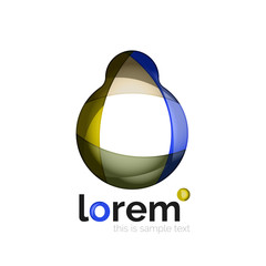 Logo, abstract geometric icon