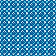 abstract seamless pattern in blue color