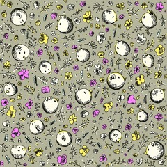 pattern, texture, abstract, white, illustration, wallpaper, design, seamless, circle, blue, circles, buttons, black, color, pink, colorful, wall, art, sewing, paper, green, bright, round, bubble, deco