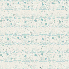 Fototapeta premium Blue roses on a blue background with spots. Abstract seamless.