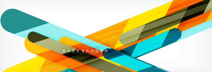 Straight lines abstract vector background