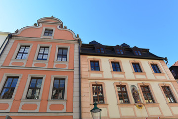 Denkmalgeschützte Architektur in der Altstadt von Fulda 