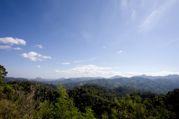 view of mountains