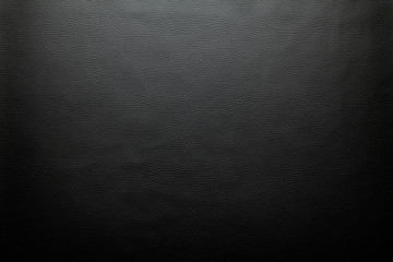 Fototapeta premium Black leather background or texture
