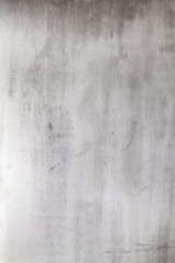 Scratched steel background or texture