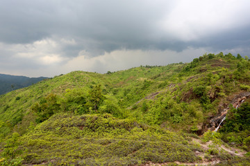 view of mountains