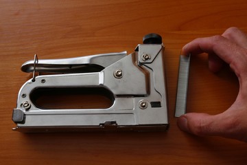 Industrial stapler