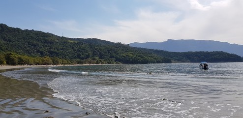lake in the mountains