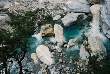 Taroko National Park, national parks in Taiwan (shot on analog film camera)