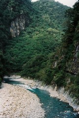 Taroko National Park, national parks in Taiwan (shot on analog film camera)