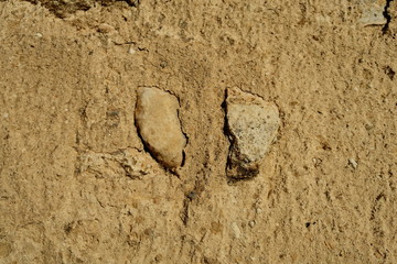 détail de surface de mur