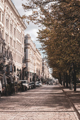 Fototapeta premium Einkaufsstraße in Helsinki