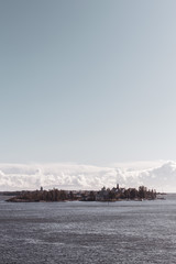 Kleine Inselgruppe vor Helsinki FInnland