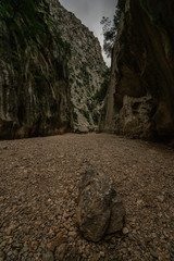 Die Schlucht Torrent de Pareis auf Mallorca 