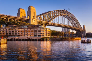 Cercles muraux Sydney Harbour Bridge The Sydney Harbour Bridge, Sydney, Australia