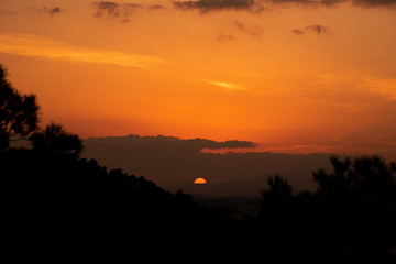 African sunset