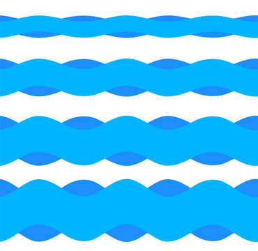 design element ribbon blue water sea background03