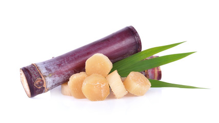 sugarcane isolated on white backgroun
