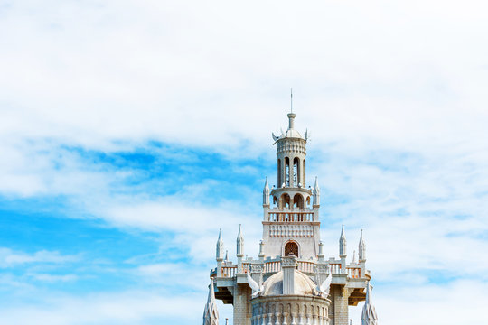 The Catholic Simala Shrine in Sibonga, Cebu, Philippines.