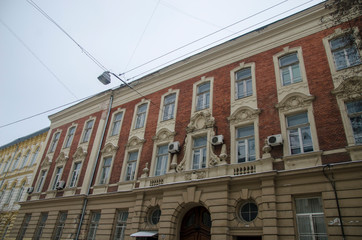 Obraz premium Historical Buildings in Lviv
