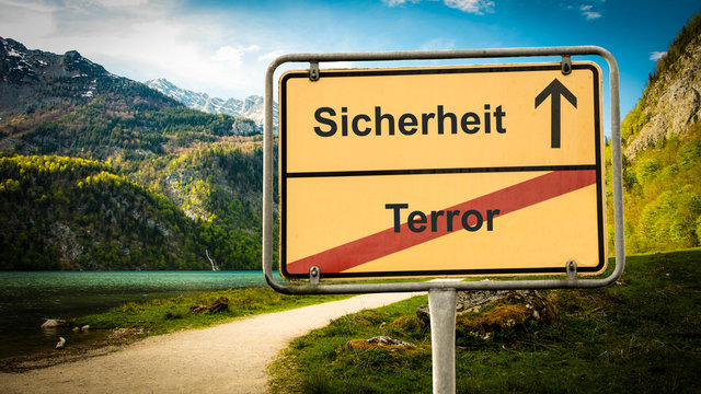 Schild 379 - Terrorsicherheit