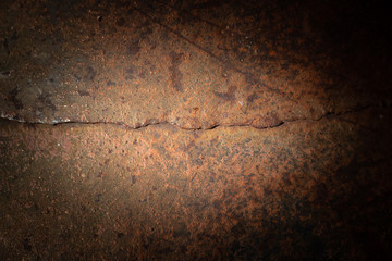 Metal texture with scratches and cracks