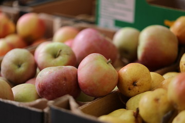 manzanas de mercado