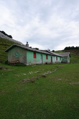 house in the mountain