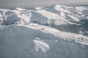 Winter over the Semenic