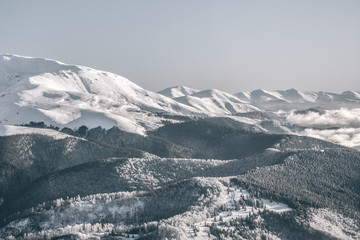 Winter over the Semenic