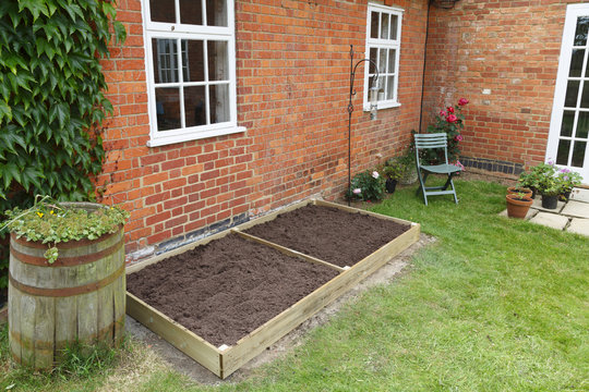 New Raised Bed In Garden