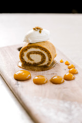 Pumpkin Roll Dessert
