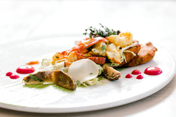 Maine Lobster & Frisee Salad