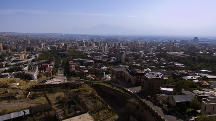 Fototapeta na wymiar City Erevan