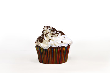 Cupcake on White Background