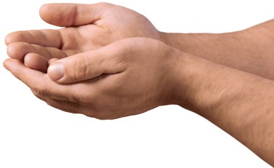 Cupped Hands - Isolated