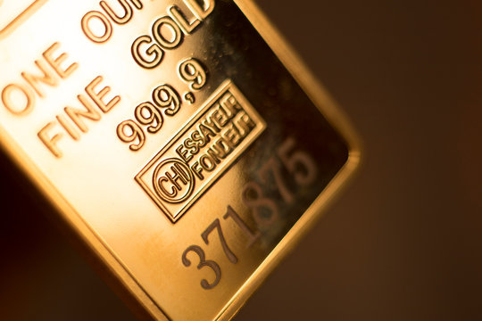 Gold Bullion Ingot 999.9 Bar