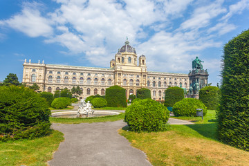 Obraz premium The Natural History Museum in Vienna, Austria
