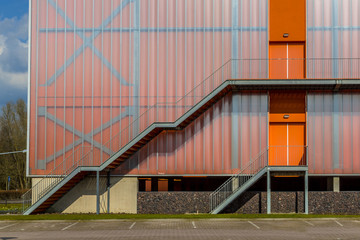 Stairs of emergency exit