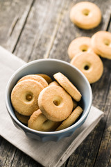 Sweet buttery biscuits.